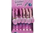 ΣΤΥΛΟ ΜΕ GLITTER ΚΑΙ ΦΩΣ ΠΛΑΣΤΙΚΟ 15CM ΣΕ 2 ΧΡΩΜΑΤΑ