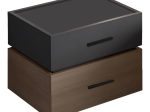 ΚΟΜΟΔΙΝΟ SONLEN PAKOWORLD MDF ΣΕ SONOMA-ΑΝΘΡΑΚΙ ΑΠΟΧΡΩΣΗ 60X40X44.5ΕΚ
