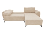 KΑΝΑΠΕΣ ΚΡΕΒΑΤΙ ΤΡΙΘΕΣΙΟΣ ΑΝΑΣΤΡΕΨΙΜΟΣ SETTEE PAKOWORLD ΥΦΑΣΜΑ ΜΕ ΑΠΟΘΗΚΕΥΤΙΚΟ ΧΩΡΟ ΣΕ ΜΠΕΖ ΑΠΟΧΡΩΣΗ 286X204X93ΕΚ