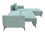 KΑΝΑΠΕΣ ΚΡΕΒΑΤΙ ΤΡΙΘΕΣΙΟΣ ΑΝΑΣΤΡΕΨΙΜΟΣ SETTEE PAKOWORLD ΥΦΑΣΜΑ ΜΕ ΑΠΟΘΗΚΕΥΤΙΚΟ ΧΩΡΟ ΣΕ ΣΙΕΛ ΑΠΟΧΡΩΣΗ 286X204X93ΕΚ