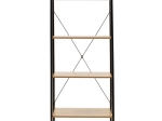 ΒΙΒΛΙΟΘΗΚΗ- ΡΑΦΙΕΡΑ RAMON PAKOWORLD ΦΥΣΙΚΟ-ΜΑΥΡΟ 60X23X145,5ΕΚ