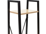 ΒΙΒΛΙΟΘΗΚΗ RAMON PAKOWORLD ΦΥΣΙΚΟ-ΜΑΥΡΟ 34X32,5X148ΕΚ