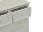 ΣΥΡΤΑΡΙΕΡΑ PAZLEN INART MDF ΣΕ ΛΕΥΚΗ ΑΝΤΙΚΕ ΑΠΟΧΡΩΣΗ 80X40X80ΕΚ