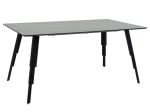 ΤΡΑΠΕΖΑΡΙΑ LIFO-GISELLE  PAKOWORLD ΣΕΤ 7ΤΜΧ MDF CEMENT-ΓΚΡΙ 160X90X75ΕΚ