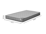 ΣΤΡΩΜΑ FREZIO PAKOWORLD POCKET SPRING ROLL PACK ΔΙΠΛΗΣ ΟΨΗΣ 18-19CM 120X200ΕΚ