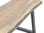 ΠΑΓΚΑΚΙ MILES PAKOWORLD ΜΑΣΙΦ ΞΥΛΟ 4ΕΚ ΚΑΡΥΔΙ-ΜΑΥΡΟ 160X40X45ΕΚ