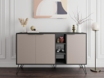ΜΠΟΥΦΕΣ CLARA PAKOWORLD ΣΕ ΜΟΚΑ-ΑΝΘΡΑΚΙ ΑΠΟΧΡΩΣΗ 142X35,6X83ΕΚ