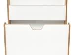 ΡΑΦΙΕΡΑ CRANE PAKOWORLD ΦΥΣΙΚΟ-ΛΕΥΚΟ MDF 57X34X55ΕΚ