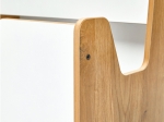 ΡΑΦΙΕΡΑ CRANE PAKOWORLD ΦΥΣΙΚΟ-ΛΕΥΚΟ MDF 57X34X55ΕΚ