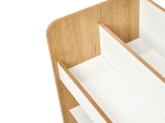 ΡΑΦΙΕΡΑ SEAGULL PAKOWORLD ΦΥΣΙΚΟ-ΛΕΥΚΟ MDF 57X34X70ΕΚ