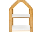 ΡΑΦΙΕΡΑ MONTESSORI ZOILEN PAKOWORLD ΦΥΣΙΚΟ-ΛΕΥΚΟ-ΡΟΖ MDF 50X30X80ΕΚ