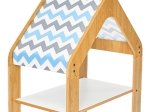 ΡΑΦΙΕΡΑ MONTESSORI ZOILEN PAKOWORLD ΦΥΣΙΚΟ-ΛΕΥΚΟ-ΜΠΛΕ MDF 50X30X80ΕΚ