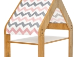 ΡΑΦΙΕΡΑ MONTESSORI ZOILEN I PAKOWORLD ΛΕΥΚΟ-ΦΥΣΙΚΟ-ΡΟΖ MDF 50X30X100ΕΚ