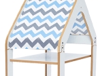 ΡΑΦΙΕΡΑ MONTESSORI ZOILEN I PAKOWORLD ΛΕΥΚΟ-ΜΠΛΕ MDF 50X30X100ΕΚ