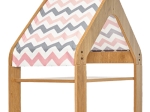 ΡΑΦΙΕΡΑ MONTESSORI ZOILEN II PAKOWORLD ΦΥΣΙΚΟ-ΛΕΥΚΟ-ΡΟΖ MDF 50X30X120ΕΚ