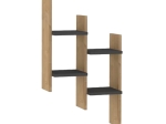 ΡΑΦΙΕΡΑ ΤΟΙΧΟΥ TABAL PAKOWORLD ΣΕ OAK ΑΠΟΧΡΩΣΗ 49.4X14.5X85ΕΚ