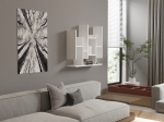 ΡΑΦΙΕΡΑ ΤΟΙΧΟΥ BEMBA PAKOWORLD ΣΕ ΛΕΥΚΗ ΑΠΟΧΡΩΣΗ 70X19,6X68,8ΕΚ