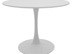 ΤΡΑΠΕΖΙ BALOU PAKOWORLD MDF ΛΕΥΚΟ Φ100X75ΕΚ