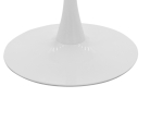 ΤΡΑΠΕΖΙ BALOU I PAKOWORLD MDF ΛΕΥΚΟ ΜΑΡΜΑΡΟΥ Φ120X75ΕΚ