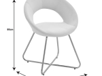 ΚΑΡΕΚΛΑ VALENTINA PAKOWORLD ΜΠΕΖ ΒΕΛΟΥΔΟ-ΧΡΥΣΟ ΠΟΔΙ 65X60X82ΕΚ