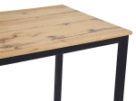 ΤΡΑΠΕΖΙ WITTE PAKOWORLD MDF/METAL ΣΕ SONOMA ΑΠΟΧΡΩΣΗ ΜΕ ΛΕΥΚΟ ΠΟΔΙ 110X70X76ΕΚ