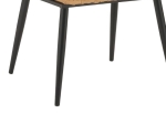 ΠΟΛΥΘΡΟΝΑ TANISH PAKOWORLD RATTAN ΦΥΣΙΚΟ-ΠΟΔΙ ΜΑΥΡΟ ΜΕΤΑΛΛΟ 58X58.5X87ΕΚ