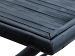 ΤΡΑΠΕΖΙ BADOU PAKOWORLD ΠΤΥΣΣΟΜΕΝΟ BAMBOO ΜΑΥΡΟ 150X80X77ΕΚ