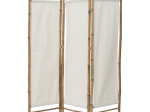 ΠΑΡΑΒΑΝ BARRA PAKOWORLD BAMBOO ΦΥΣΙΚΟ-ΕΚΡΟΥ 135X3X160ΕΚ