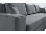 ΚΑΝΑΠΕΣ ΓΩΝΙΑΚΟΣ ARTELIBRE ΑΝΑΣΤΡΕΨΙΜΟΣ CAHABON ΓΚΡΙ 250X210X79CM