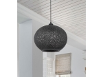 ΦΩΤΙΣΤΙΚΟ ΟΡΟΦΗΣ ΜΟΝΟΦΩΤΟ LESHIA PAKOWORLD Ε27 ΜΑΥΡΟ Φ38X38ΕΚ