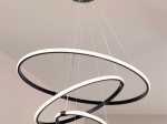 ΦΩΤΙΣΤΙΚΟ ΟΡΟΦΗΣ ΤΡΙΦΩΤΟ PWL-1156 PAKOWORLD LED 60-80W ΜΑΥΡΟ Φ60X100CM