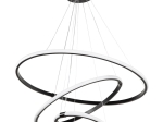 ΦΩΤΙΣΤΙΚΟ ΟΡΟΦΗΣ ΤΡΙΦΩΤΟ PWL-1156 PAKOWORLD LED 60-80W ΜΑΥΡΟ Φ60X100CM
