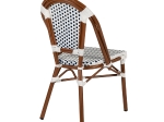 ΚΑΡΕΚΛΑ ΚΗΠΟΥ ARTELIBRE MUTARAZI ΛΕΥΚΟ/ΜΠΛΕ ΑΛΟΥΜΙΝΙΟ/RATTAN 50X57X85CM