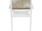ΠΟΛΥΘΡΟΝΑ ΚΗΠΟΥ ARTELIBRE HORUS ΛΕΥΚΟ/ΚΑΦΕ ΑΛΟΥΜΙΝΙΟ/RATTAN 56X58X83CM