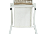 ΠΟΛΥΘΡΟΝΑ ΚΗΠΟΥ ARTELIBRE HORUS ΛΕΥΚΟ/ΚΑΦΕ ΑΛΟΥΜΙΝΙΟ/RATTAN 56X58X83CM