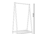 ΚΡΕΜΑΣΤΡΑ ΔΑΠΕΔΟΥ ARTELIBRE FENG ΦΥΣΙΚΟ ΞΥΛΟ 66X38X125CM