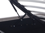 ΚΡΕΒΑΤΙ ΔΙΠΛΟ ARTELIBRE ACAENA ΓΚΡΙ ΒΕΛΟΥΔΟ 224X182.5X97CM (ΣΤΡΩΜΑ 160X200CM)