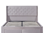 ΚΡΕΒΑΤΙ ΔΙΠΛΟ ARTELIBRE ANNONA IVORY ΒΕΛΟΥΔΟ (ΣΤΡΩΜΑ 160X200CM)
