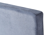 ΚΡΕΒΑΤΙ ΜΟΝΟ ARTELIBRE TULIP ΣΚΟΥΡΟ ΓΚΡΙ ΒΕΛΟΥΔΟ 206.5X100.5X110CM (ΣΤΡΩΜΑ 90X190CM)