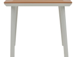 ΤΡΑΠΕΖΙ SYNERGY PAKOWORLD ΑΛΟΥΜΙΝΙΟ ΛΕΥΚΟ-PLYWOOD ΦΥΣΙΚΟ 80X80X74ΕΚ