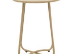 ΤΡΑΠΕΖΙ BRAMWELL PAKOWORLD ΜΕΤΑΛΛΟ ΜΠΕΖ Φ40X50ΕΚ