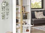 ΒΙΒΛΙΟΘΗΚΗ ARTELIBRE BEXLEY ΛΕΥΚΟ/ΦΥΣΙΚΟ ΜΟΡΙΟΣΑΝΙΔΑ 75.6X25X160CM
