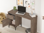 ΓΡΑΦΕΙΟ ARTELIBRE CATFORD ΔΡΥΣ ΜΟΡΙΟΣΑΝΙΔΑ/ΠΛΑΣΤΙΚΟ 120X44.5X75CM