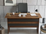 ΓΡΑΦΕΙΟ ARTELIBRE EASTCOTE BAROQUE/ΑΝΘΡΑΚΙ ΜΟΡΙΟΣΑΝΙΔΑ 140X60X73.8CM