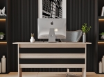 ΓΡΑΦΕΙΟ ARTELIBRE EASTCOTE ΟΞΙΑ/ΜΑΥΡΟ ΜΟΡΙΟΣΑΝΙΔΑ 140X60X73.8CM