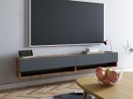 ΕΠΙΠΛΟ ΤΗΛΕΟΡΑΣΗΣ ΕΠΙΤΟΙΧΙΟ HANDRA PAKOWORLD ΑΝΘΡΑΚΙ-OAK 180X31,5X29,5ΕΚ