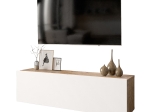 ΕΠΙΠΛΟ ΤΗΛΕΟΡΑΣΗΣ ΕΠΙΤΟΙΧΙΟ SERIT PAKOWORLD ΛΕΥΚΟ-OAK 100X31,5X29,5ΕΚ