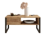 ΤΡΑΠΕΖΙ ΣΑΛΟΝΙΟΥ HONORA PAKOWORLD OAK-ΜΑΥΡΟ 100X60X44,5ΕΚ