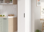 ΝΤΟΥΛΑΠΙ ΚΟΥΖΙΝΑΣ CLASSER PAKOWORLD ΛΕΥΚΟ 42X44X176ΕΚ