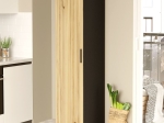 ΝΤΟΥΛΑΠΙ ΚΟΥΖΙΝΑΣ CLASSER PAKOWORLD ΜΑΥΡΟ-OAK 42X44X176ΕΚ